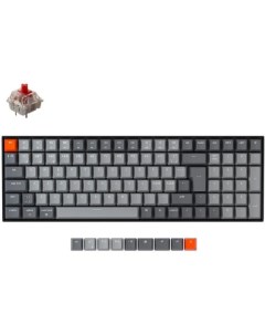 Клавиатура K4 V2 RGB K4-C1-RU (Gateron G Pro Red) Keychron