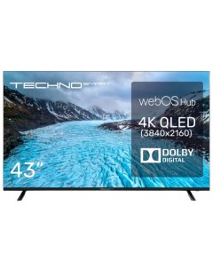 Телевизор 43QLED680UHDW Techno