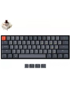 Клавиатура K12 RGB K12-B3-RU (Gateron G Pro Brown) Keychron