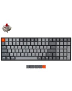 Клавиатура K4 V2 White LED K4-A1-RU (Gateron G Pro Red) Keychron