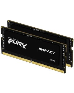 Оперативная память Fury Impact Black 32ГБ DDR5 6400 МГц KF564S38IBK2 32 Kingston