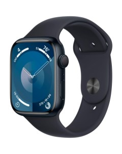 Смарт-часы Watch Series 9 45mm Black MR9A3CH/A (силиконовый ремешок M/L) Apple