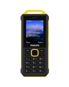 Мобильный телефон Xenium E2317 (желто-черный) Philips