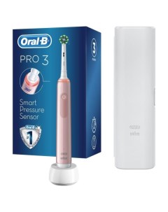 Электрическая зубная щетка Braun Pro 3 3500/D505.513.3X (розовый) Oral-b