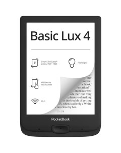 Электронная книга 618 Basic Lux 4 (PB618-P-CIS Black) Pocketbook