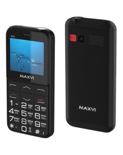 Мобильный телефон Maxvi B231 (черный)