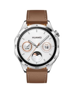 Смарт-часы Watch GT 4 Brown Leather Strap (PNX-B19) 46mm Huawei