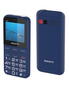 Мобильный телефон Maxvi B231 (синий)