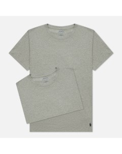 Комплект мужских футболок BCI Cotton/Elastane Classic Crew Neck 2-Pack Polo ralph lauren