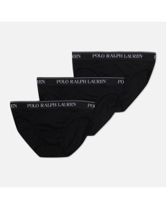 Комплект мужских трусов BCI Cotton/Elastane Low Rise Brief 3-Pack Polo ralph lauren