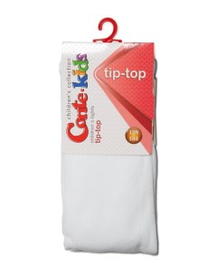 Колготки детские -KIDS TIP-TOP, р.116-122 (18), 000 белый Conte