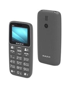 Мобильный телефон B110 серый Maxvi