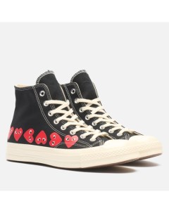 Мужские кеды x Comme des Garcons Play Chuck 70 Multi Heart Hi Converse