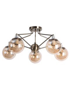 Светильник подвесной City Enigma A3133PL 5AB 5 40Вт E27 Arte lamp