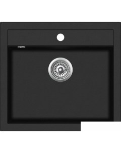 Кухонная мойка Quadro SQQ100W (black metallic 601) Aquasanita