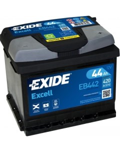 Автомобильный аккумулятор Excell EB442 44 А ч Exide