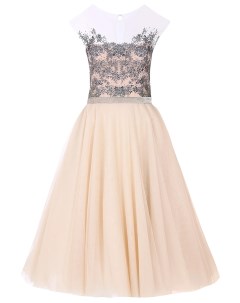 Расшитое камнями платье Reem acra