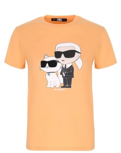 Футболка хлопковая Karl Ikonik 2.0 Karl lagerfeld