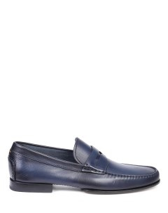 Лоферы кожаные Santoni