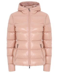 Пуховик с капюшоном стеганый Moncler