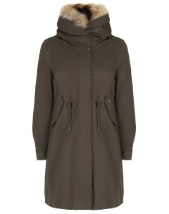 Парка с меховой отделкой Woolrich