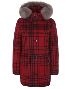 Парка с меховой отделкой Woolrich