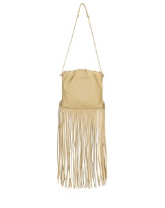 Сумка кожаная Fringe Pouch Bottega veneta