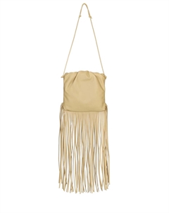 Сумка кожаная Fringe Pouch Bottega veneta