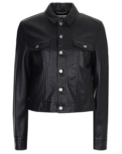 Куртка кожаная Saint laurent