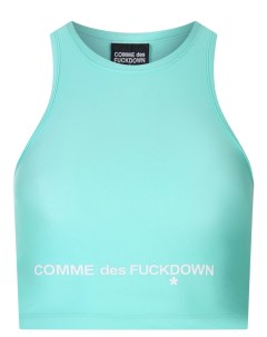 Топ с логотипом Comme des fuckdown