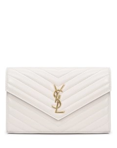 Сумка кожаная Monogram Envelope Saint laurent