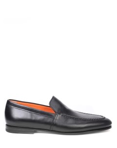 Лоферы кожаные Santoni