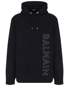 Худи хлопковое Balmain