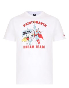 Футболка хлопковая Mc2 saint barth