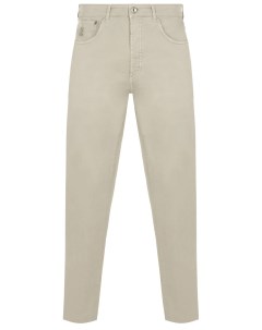 Джинсы Slim Fit хлопковые Brunello cucinelli