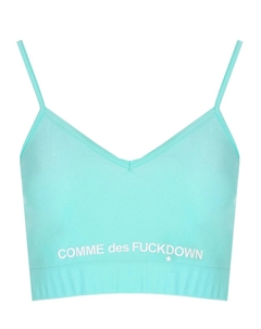 Топ с логотипом Comme des fuckdown