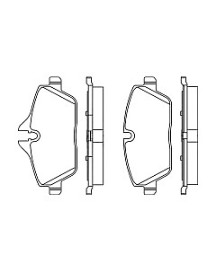 Тормозные колодки Bosch