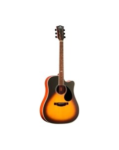 Электроакустическая гитара EDCE Sunburst / A147019 Kepma