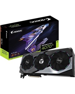 Видеокарта Aorus GeForce RTX 4070 Ti Elite 12G GV-N407TAORUS E-12GD Gigabyte