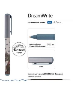 Ручка шариковая DreamWrite Очень важный кот 0.7мм синяя 3 вида Альт