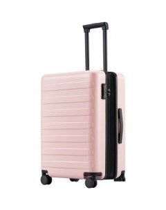 Чемодан спиннер Rhine PRO Luggage 20 розовый Ninetygo