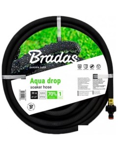 Сочащийся шланг Aqua Drop 12 5 мм 1 2 30 м WAD1 2030 Bradas