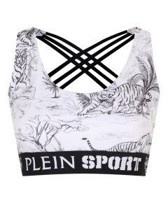 Топ с принтом Plein sport