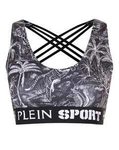 Топ с принтом Plein sport