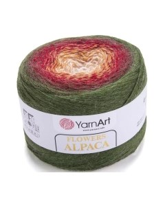 Пряжа для вязания Flowers Alpaca 20% альпака, 80% акрил / 420 Yarnart