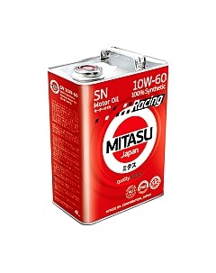 Моторное масло 10W60 / MJ-116-4 Mitasu