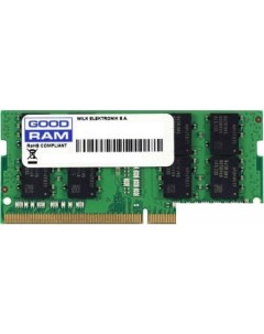 Оперативная память 4GB DDR4 SODIMM PC4 21300 GR2666S464L19S 4G Goodram