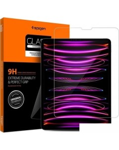 Защитное стекло Glas.TR Slim для iPad Pro 12.9 (2022/2021/2020) 068GL25594 Spigen