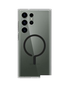 Чехол для телефона Ultra Hybrid OneTap Ring для Galaxy S23 Ultra ACS05621 (черный) Spigen