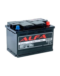 Автомобильный аккумулятор Alfa battery